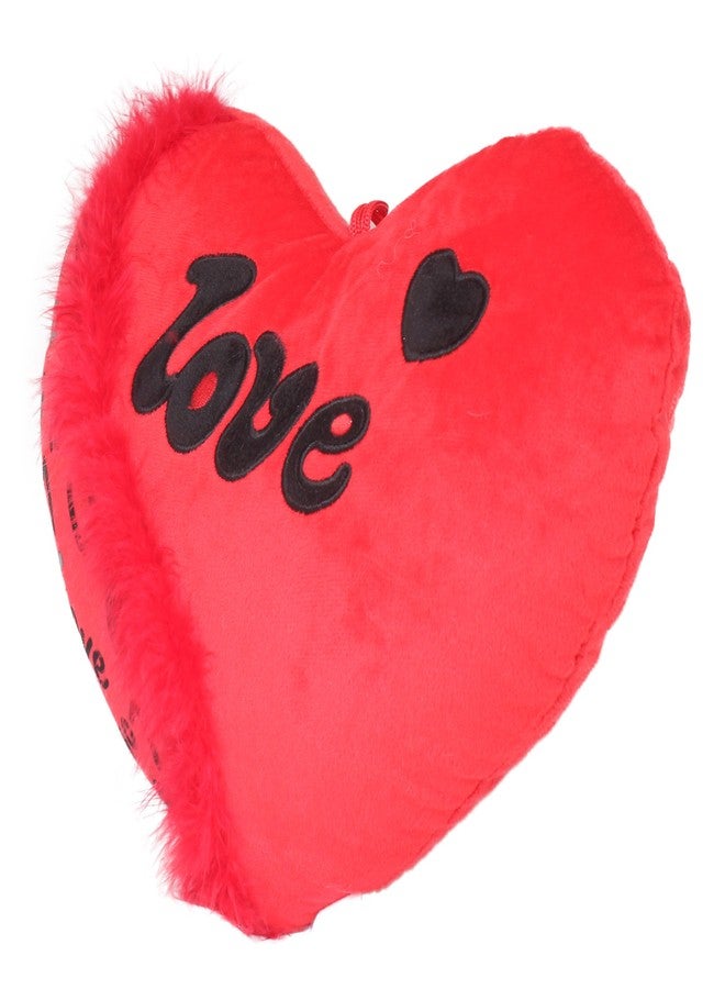 Tickles Love Heart Cushion Soft Stuffed Plush Toy Gifts for Boys & Girls Wedding Anniversary Birthday Valentine's Day (Size: 32 cm Color: Red) - Image 5